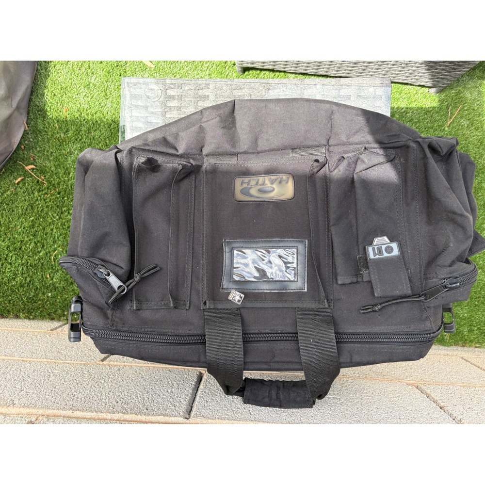 Hatch D1 Patrol Bag Black Tactical Law Enforcement Gear Duty Duffel Bag